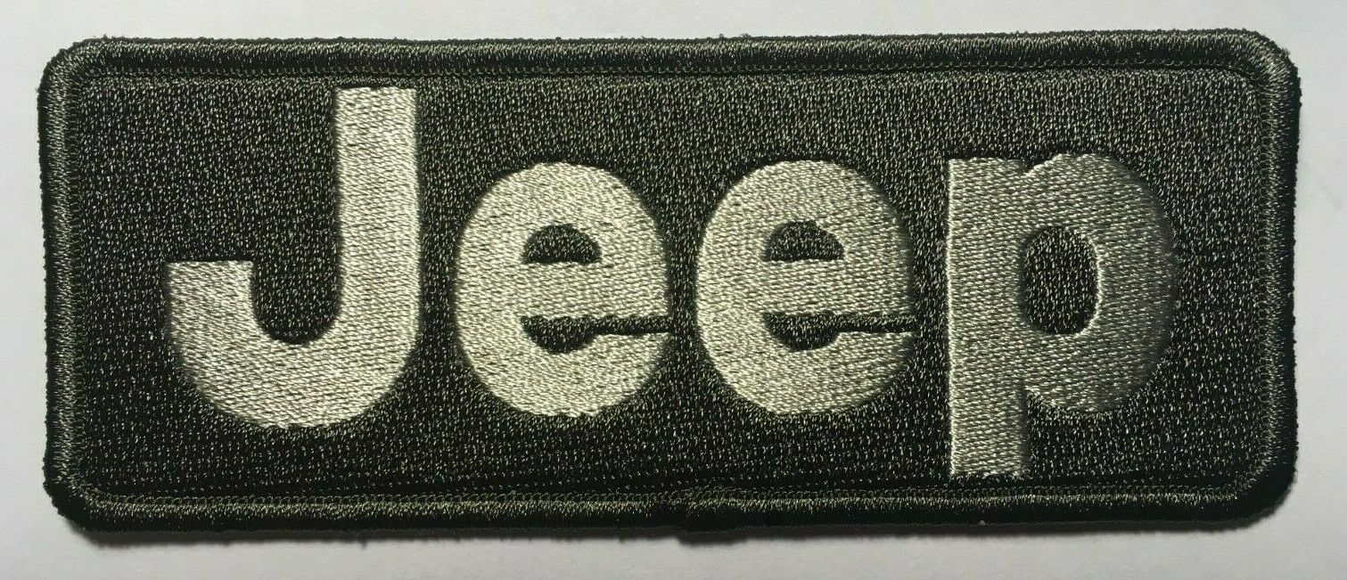 Jeep patch jeep patch iron on or sew on Jeep embroidery JEEP patch 5