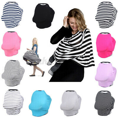 Nursing Scarf Cover Up for Breastfeeding Baby Car Seat Stroller Canop
