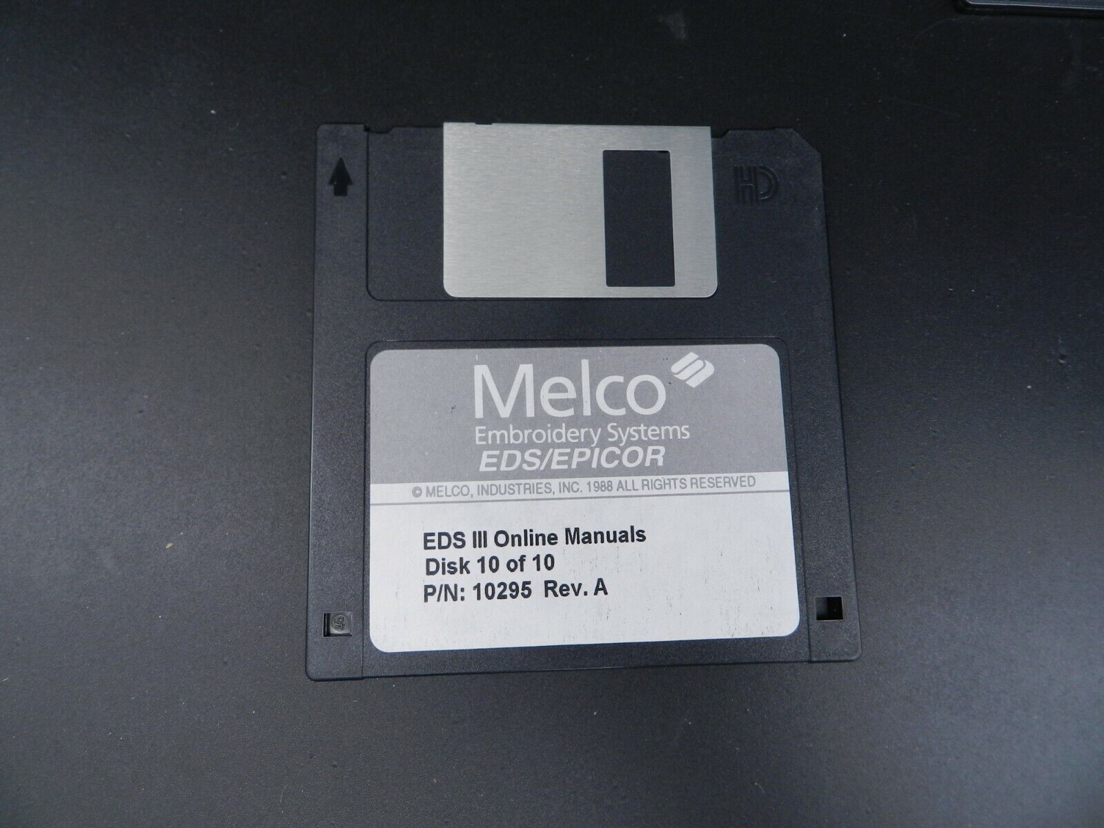 #66 Melco Eds / Epicor Software Eds Iii Online Manuals 10 Of 10 Floppy Disk