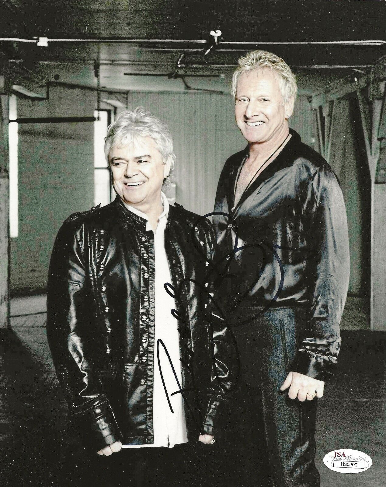 Air Supply Graham & Russell REAL hand SIGNED 8x10