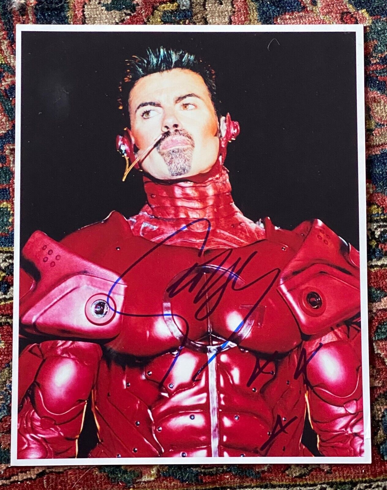 George Michael Autographed Hand Signed 8x10 Photo