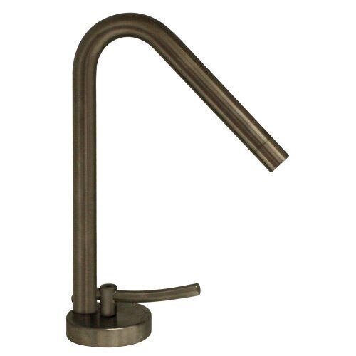 Metrohaus Single Hole Faucet With 45-Degree Swivel Spout, Lever Handle And Pop-U