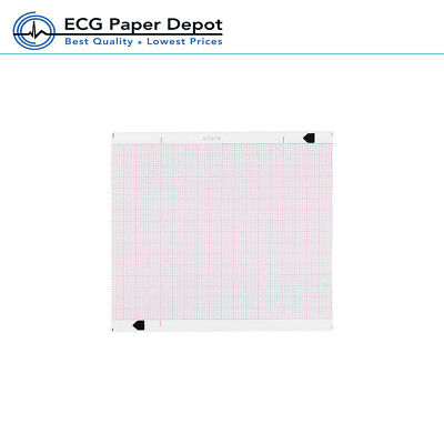ECG EKG Recording Paper Zoll AED Defib E, M & R Series Machines 60 Pads Per Case