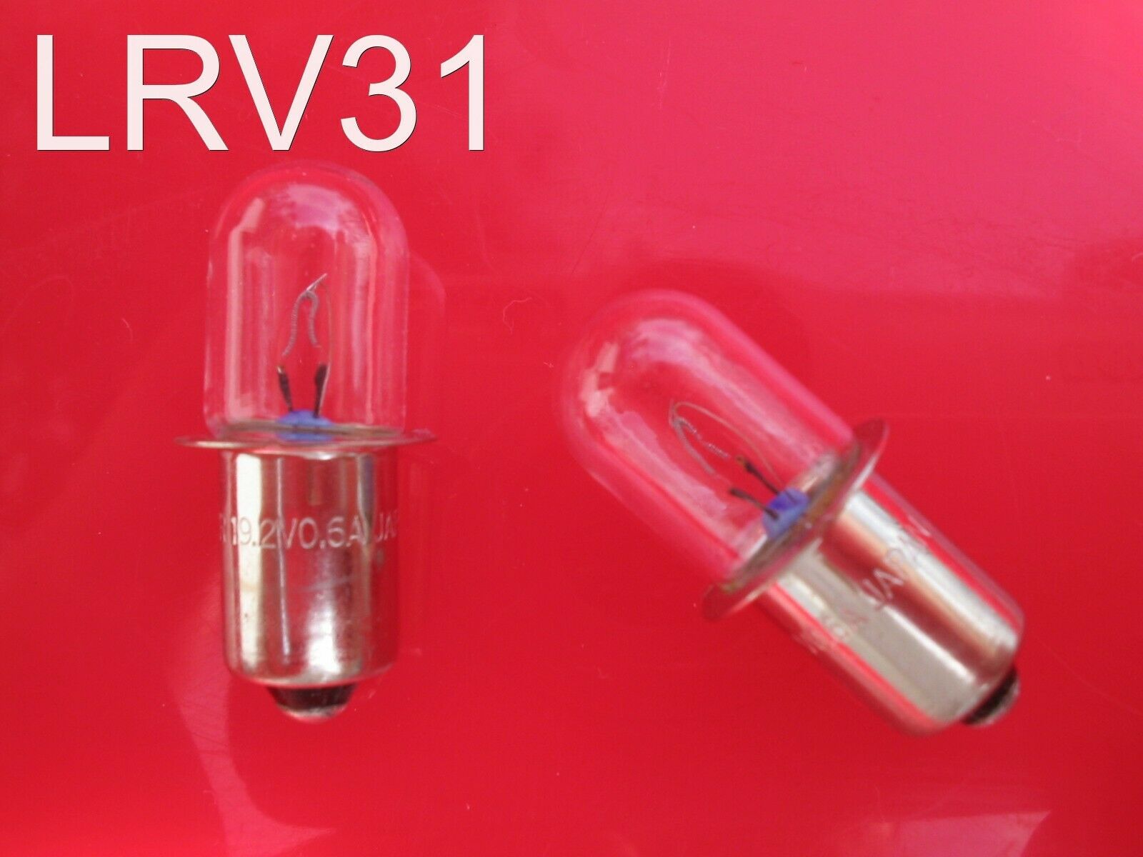 (2) Craftsman 19.2 V Volt Flashlight / Worklight Replacement Xenon Bulb 19v