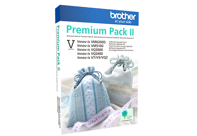 Brother V-Series Embroidery Software Upgrade Premium Pack II