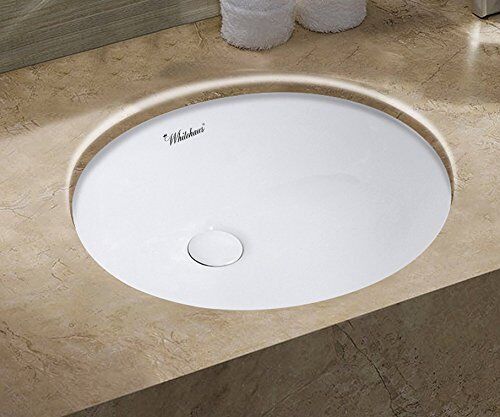 Isabella Plus Collection 16 Inch Oval Undermount Basin With Overflow And Rear Ce