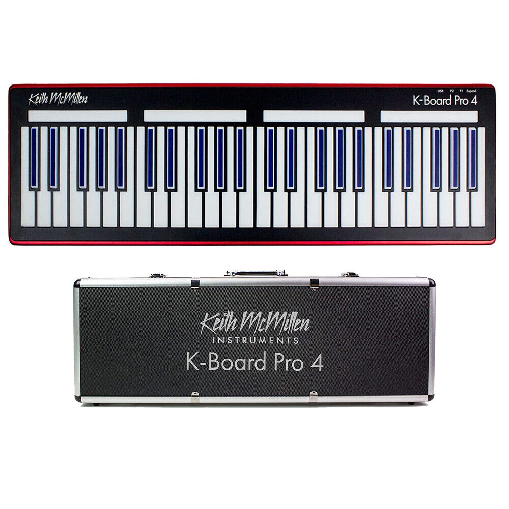 Keith Mcmillen K-board Pro 4 Smart Sensor Midi Controller Keyboard W/ Hard Case