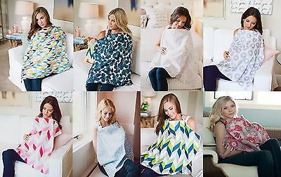 Udder Covers Breastfeeding Nursing Cover Cotton Infant Blanket 8 Choices New