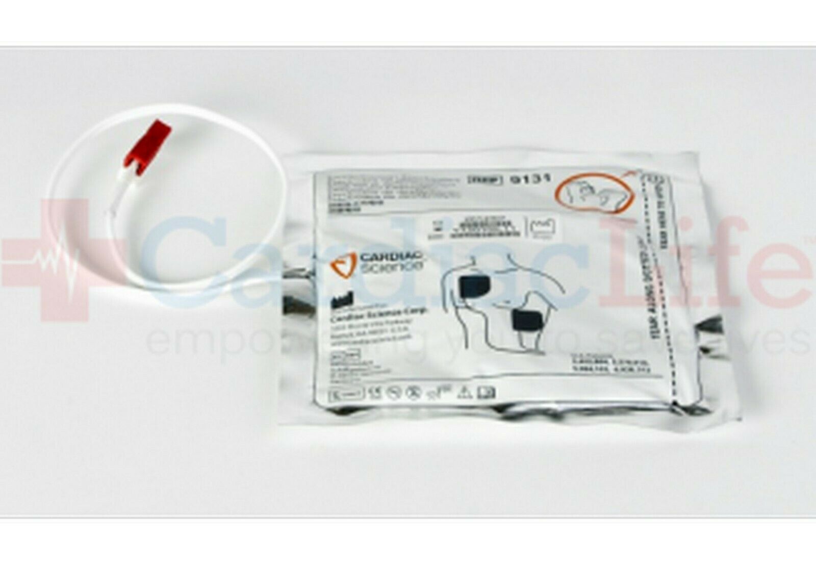 Cardiac Science Adult AED Electrodes 9131-001