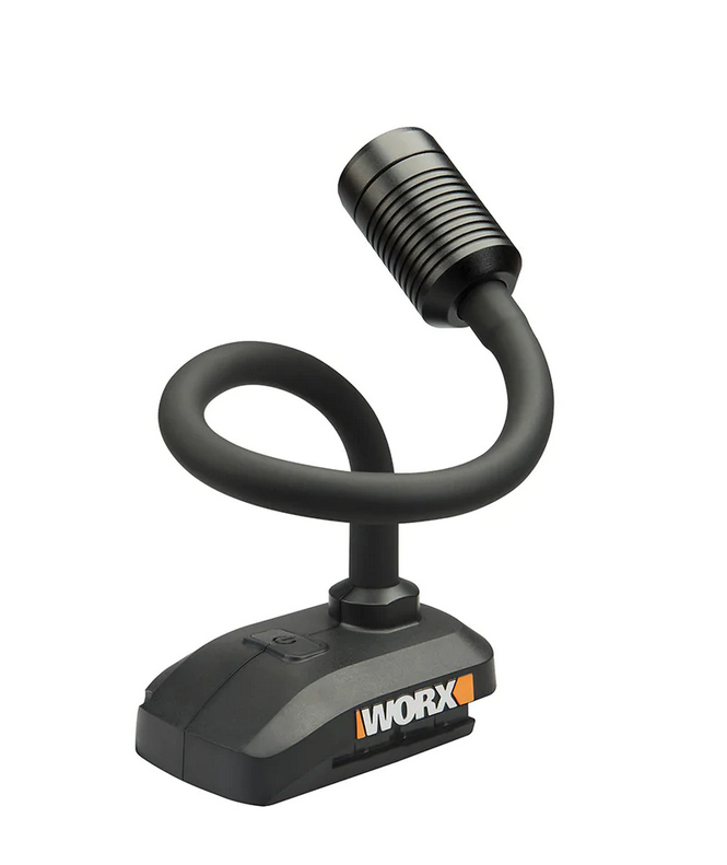 Worx Wx028l.9 20v Flexible Led Light - Tool Only (no Battery Or Charger)