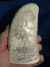 SCRIMSHAW REPRODUCTION SPERM WHALE TOOTH 