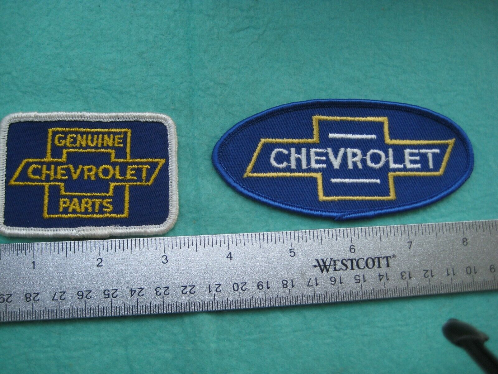 Vintage Chevrolet Parts  Dealer Service Uniform Patch Set