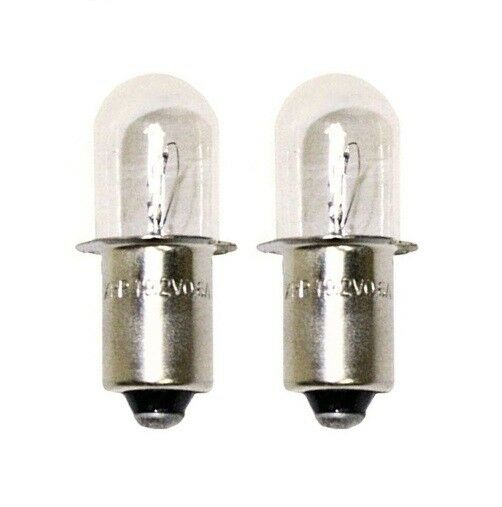 (2) 19.2 V Volt Flashlight / Worklight Replacement Xenon Bulbs For Craftsman