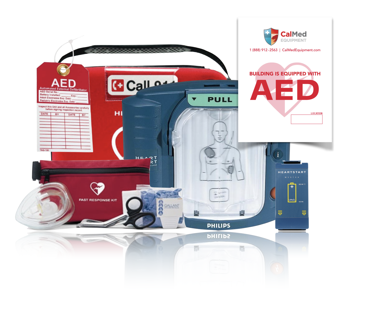 Philips Heartstart Onsite Aed Defibrillator M5066a 5 Year Factory Warranty