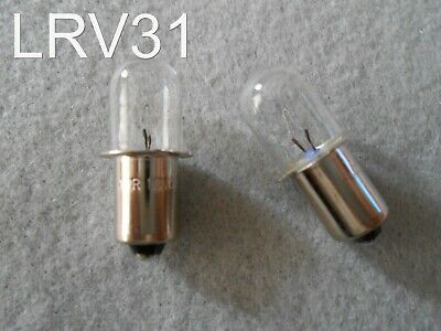 (2) Hitachi 18v Volt Flashlight Replacement Xenon Bulb 318-767 / Ub18dal - 18dal